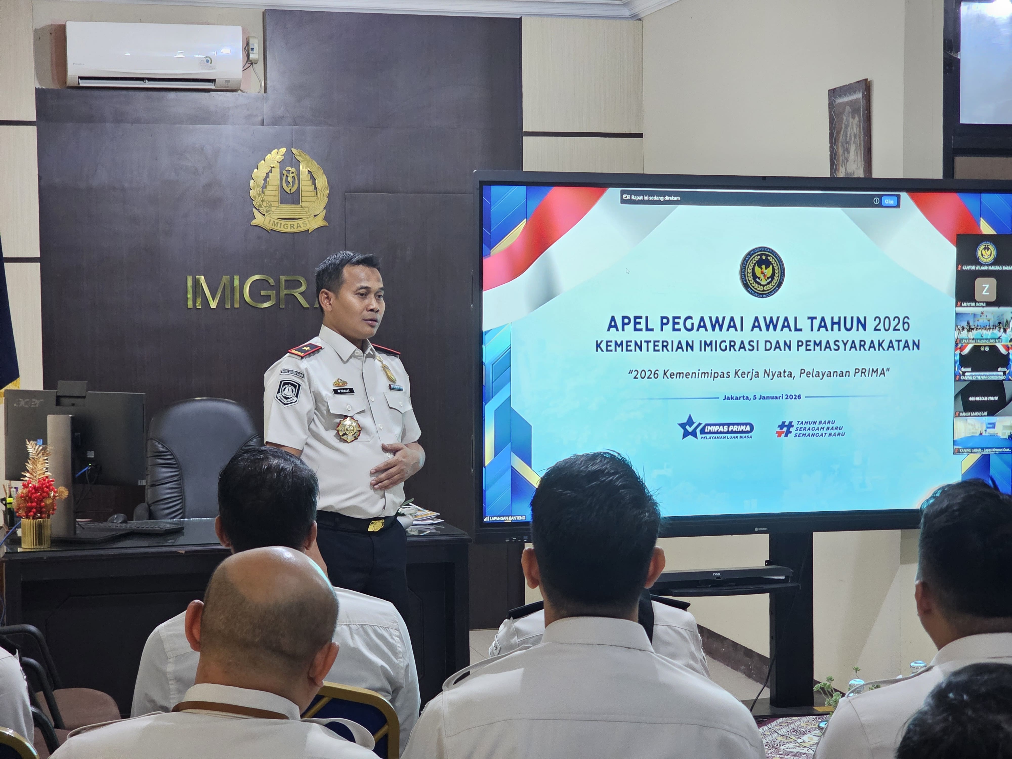 Pengarahan Kepala Kantor Wilayah Awal Tahun 2026 