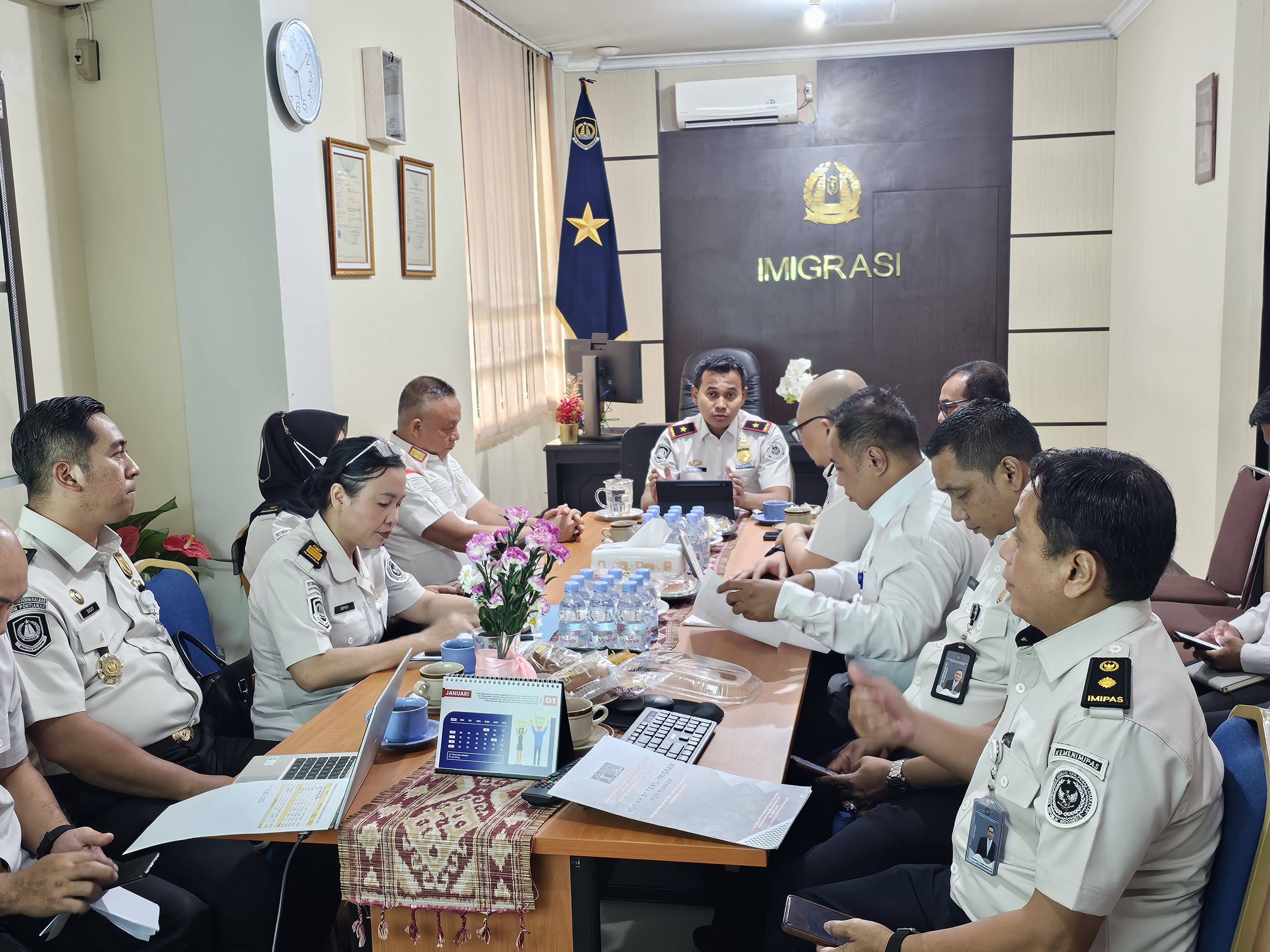 Rapat Pembahasan Rangkaian Acara dalam menyambut Hari Bhakti Imigrasi Ke-76 Tahun 2026