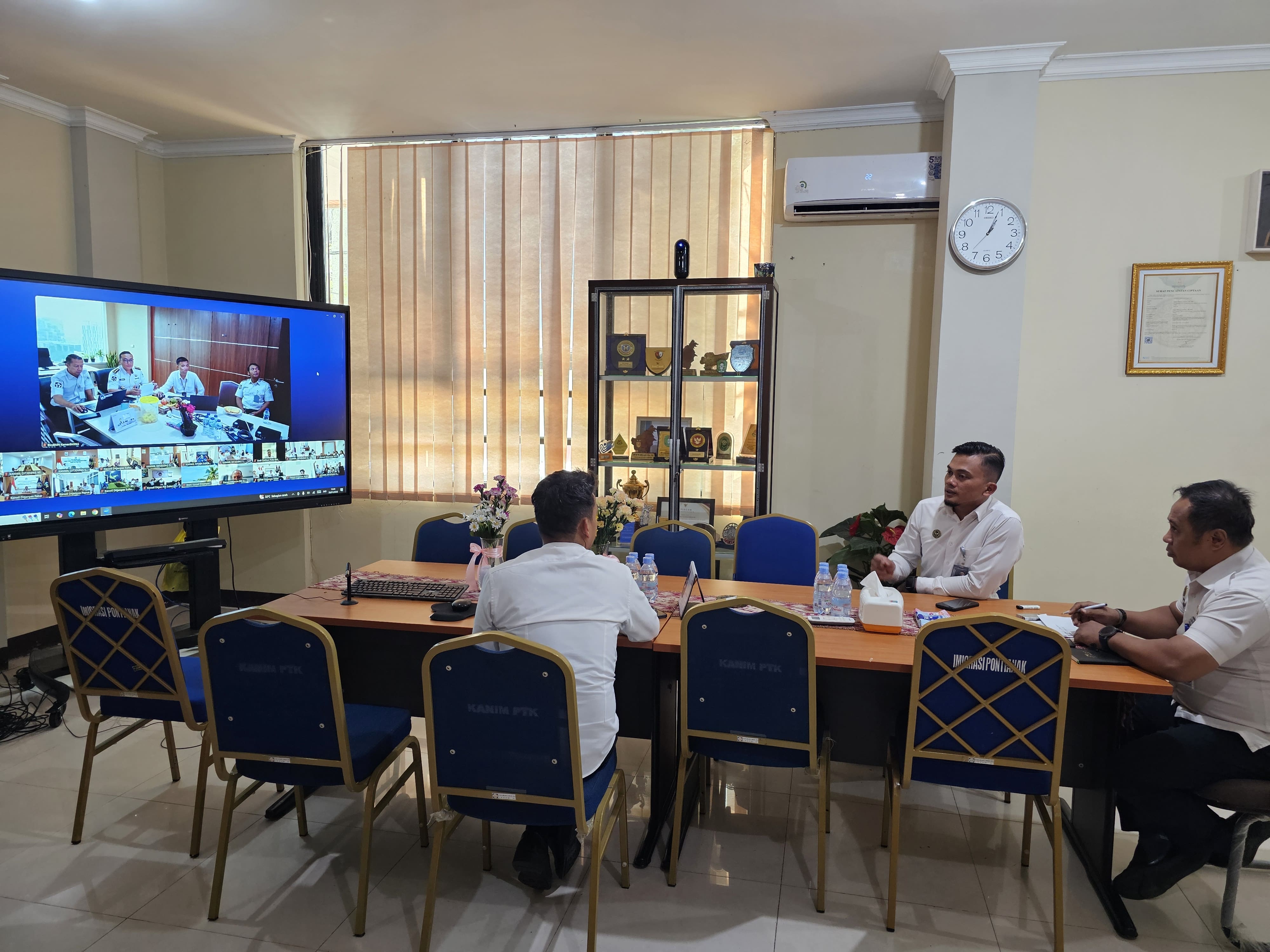 Zoom Inventarisasi Penggunaan Gedung Kantor Wilayah Kementerian Imigrasi dan Pemasyarakatan